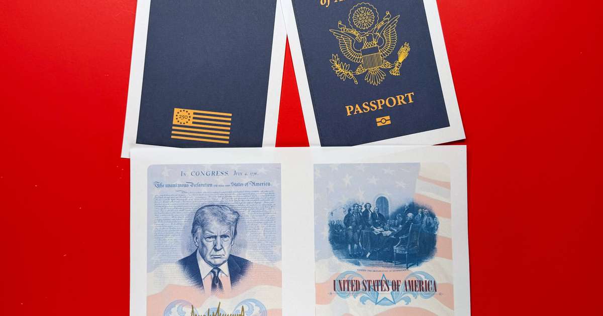 Trump mun prýða bandarísk vegabréf