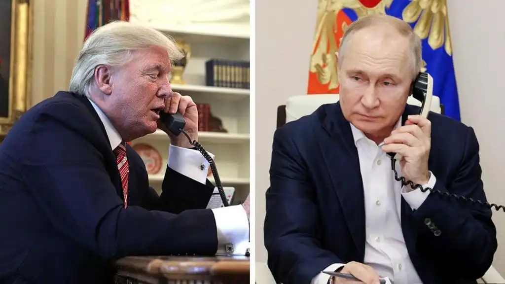 Trump og Pútín ræddu saman símleiðis