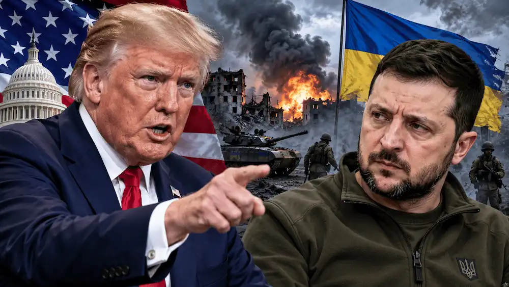 Trump segir Zelenskyj ekki vilja enda stríðið – deilur Washington og Kyiv harðna