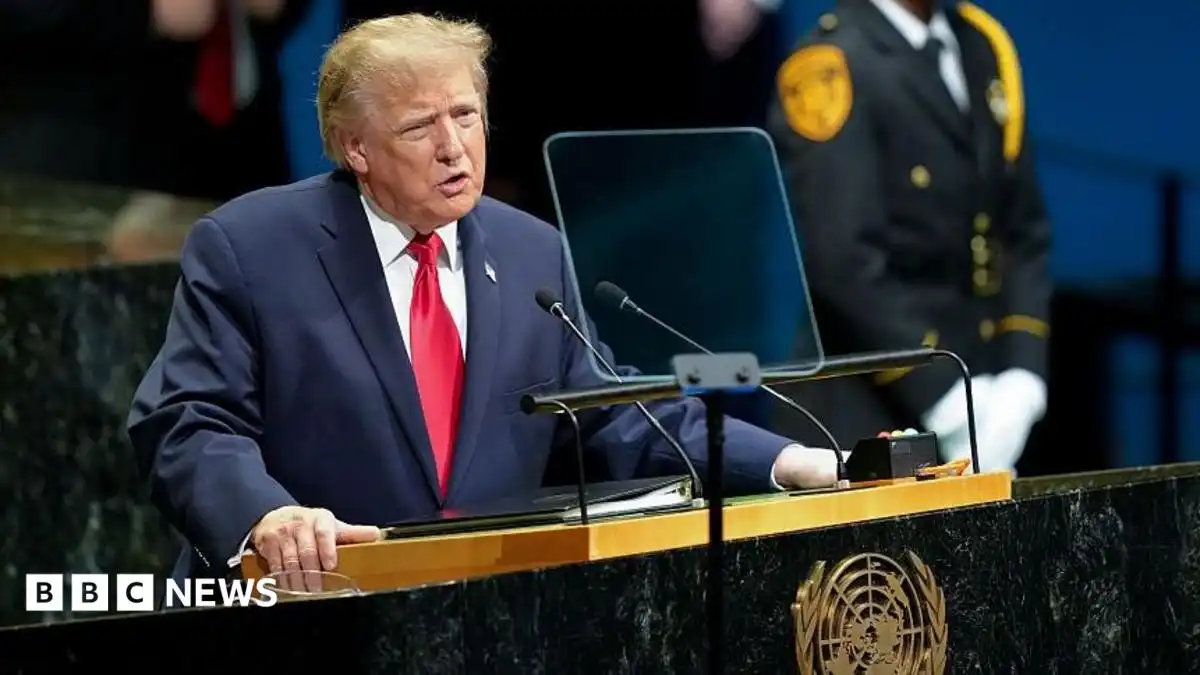 Trump threatens to 'annihilate' Iran in UN speech as officials meet on sidelines