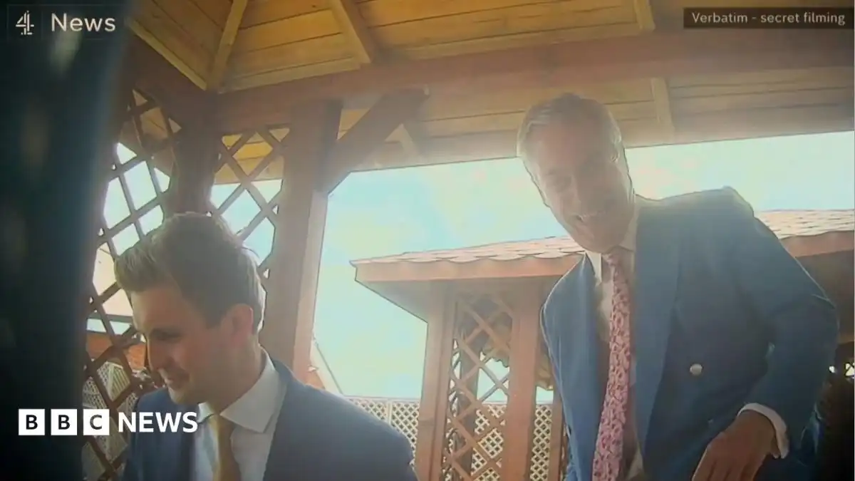 Two Reform UK officials step down after undercover report on party donations