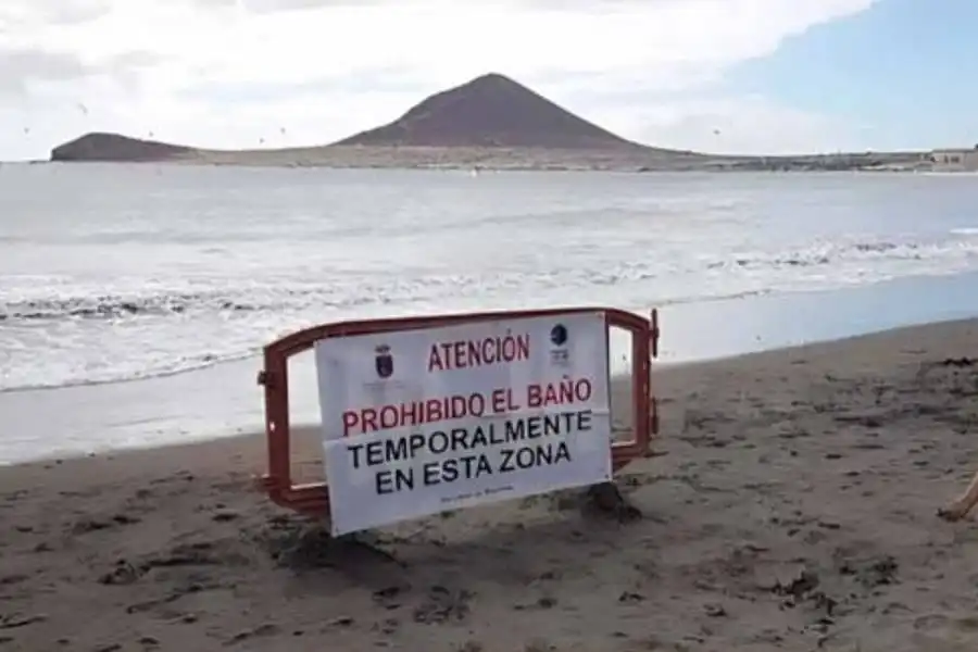 Two Tenerife beaches closed for swimming due to poor water quality