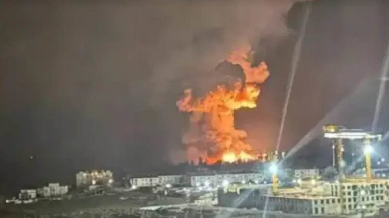 Úkraínskar drónar ráðast á lykil olíumiðstöð í Rússlandi sem tengist Bandaríkjunum