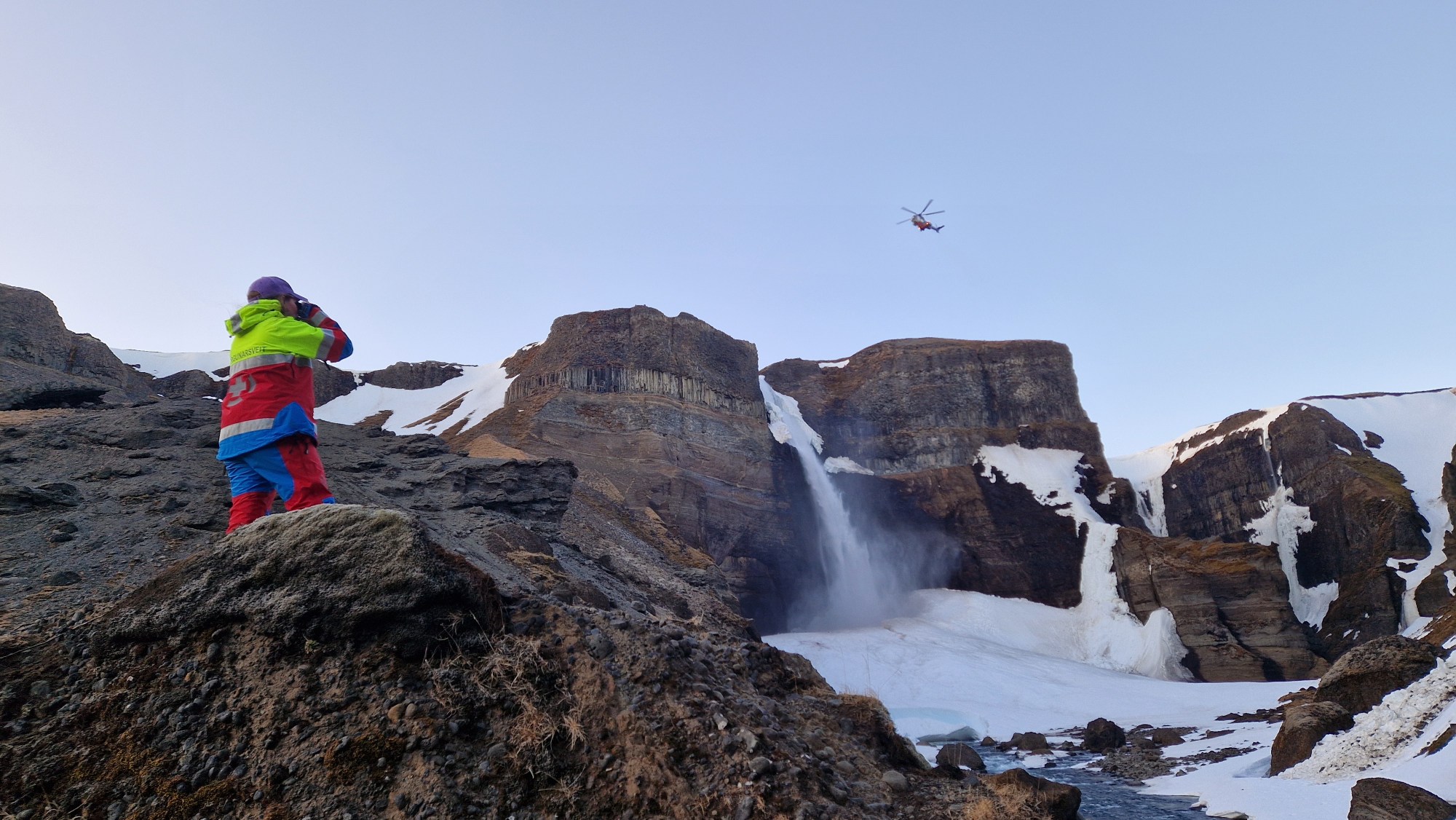 Umfangsmikil leit að týndum ferðamanni - DV