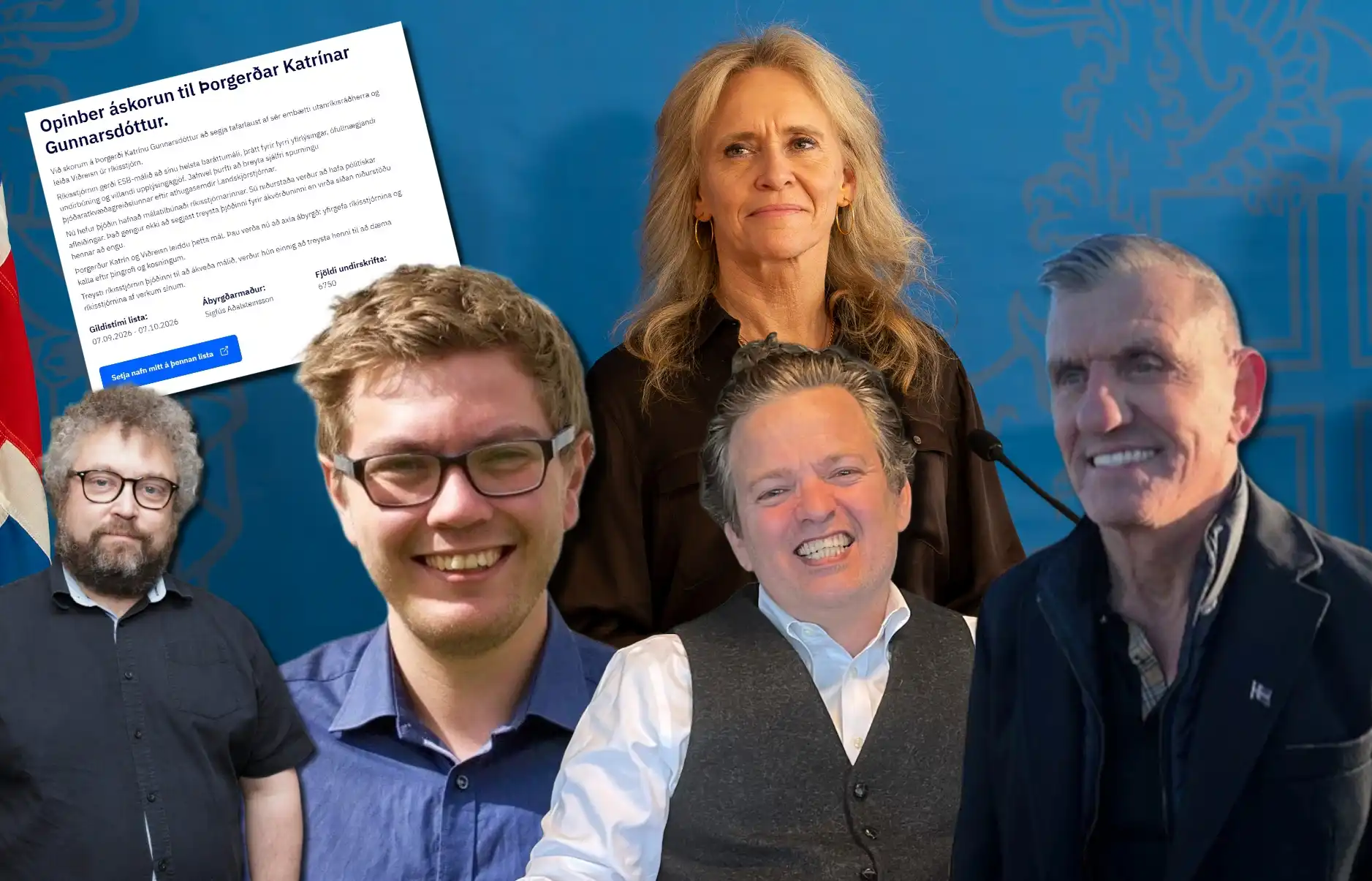 Undirskriftalista Sigfúsar illa tekið: „Algjörlega út úr korti“