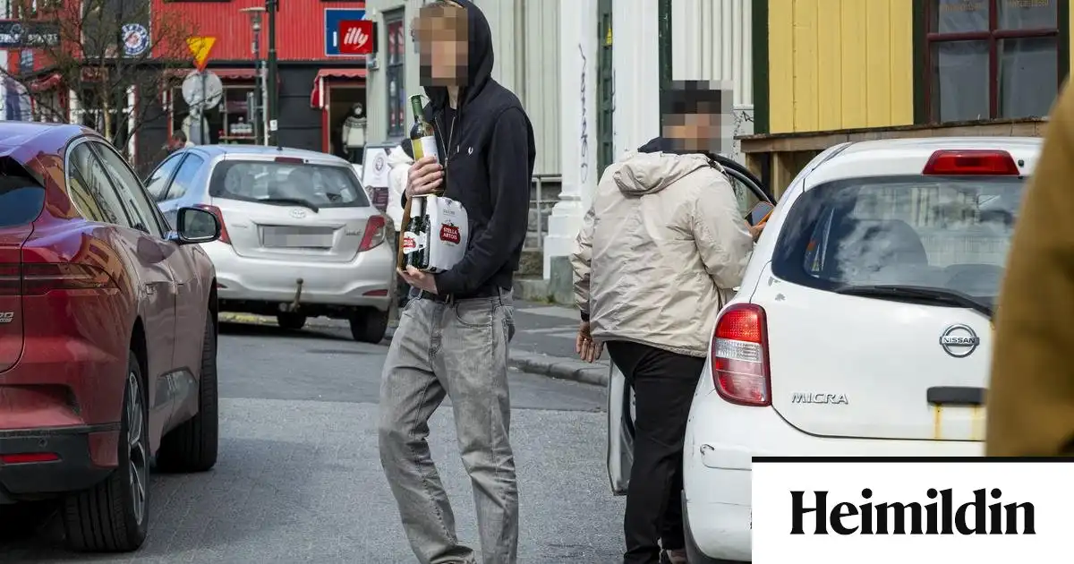 Ungmenni panta áfengi og fá afhent á 20 mínútum