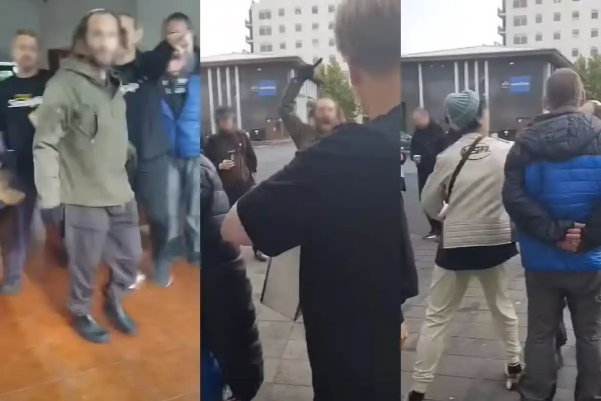 Uppákoma á Kaffistofu Samhjálpar – Öskrað „God bless Israel“ og „Free Palestine“