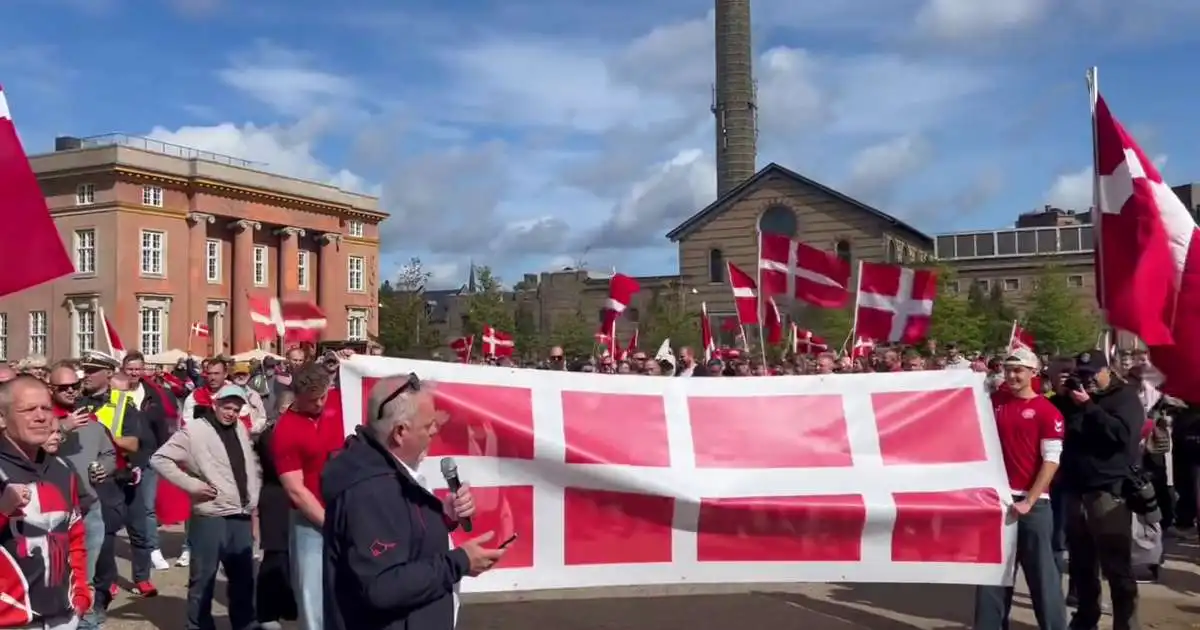 Upphlaup vegna mótmæla í Kaupmannahöfn