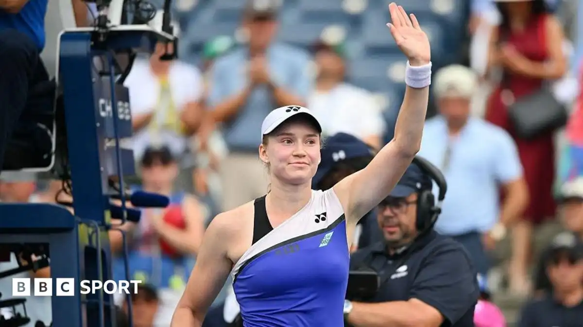 US Open 2026 results: Elena Rybakina makes winning start in race to world number one
