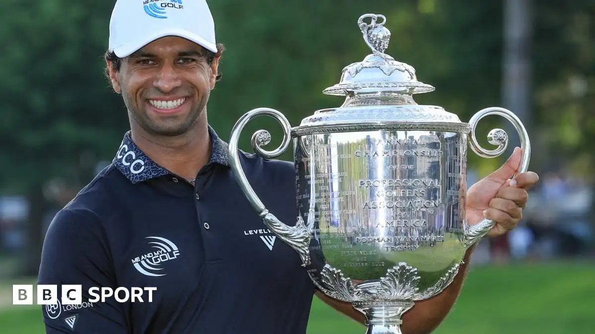 US PGA Championship 2026: England's Aaron Rai wins first major after a sensational final-day performance at Aronimink