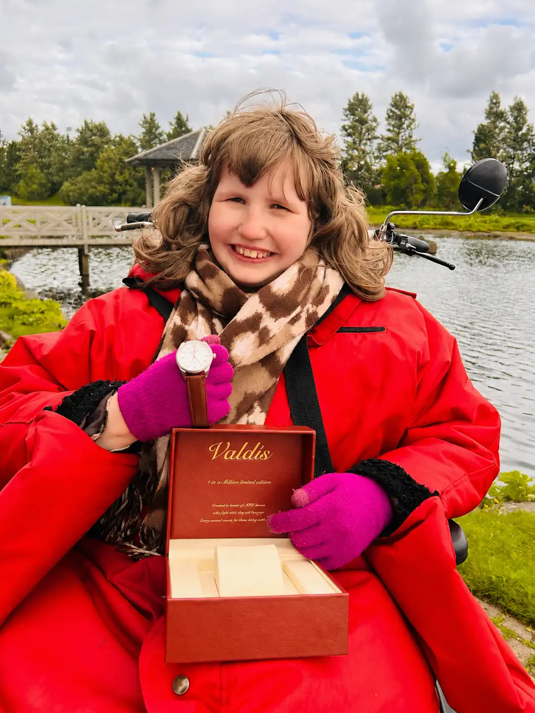 VALDÍS íslenskt úr sem styður við rannsóknir á einum flóknasta taugasjúkdómi heims