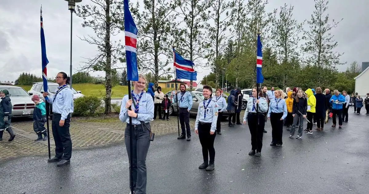 Veðurgæðunum misskipt á 17. júní