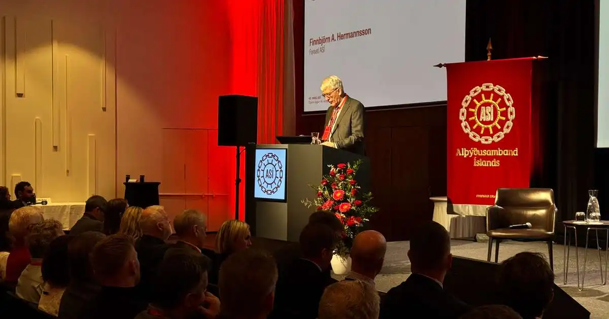 Verkalýðsbaráttan er eilífðarverkefni segir fráfarandi forseti