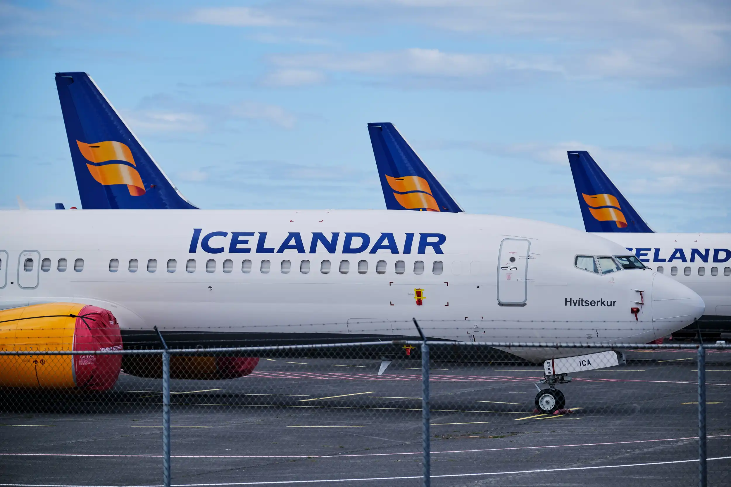 Verkfall flugvirkja hafið – Öllum ferðum Icelandair í morgun aflýst