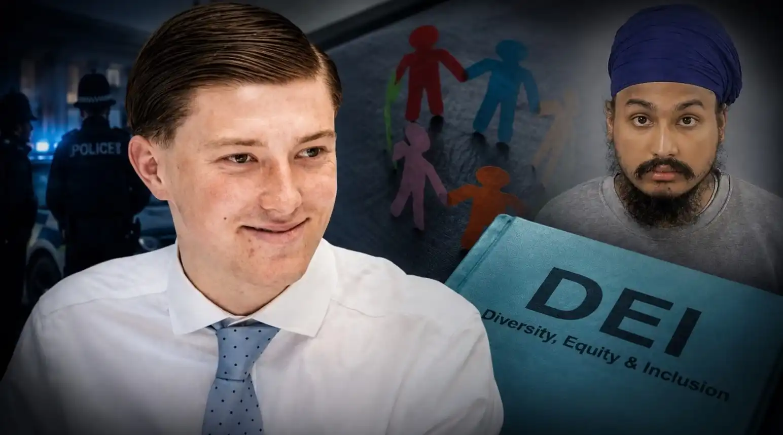 Vickrum Digwa ekki handjárnaður þegar hann var handtekinn fyrir morð – Henry Nowak var handjárnaður þegar hann var ásakaður um kynþáttahatur