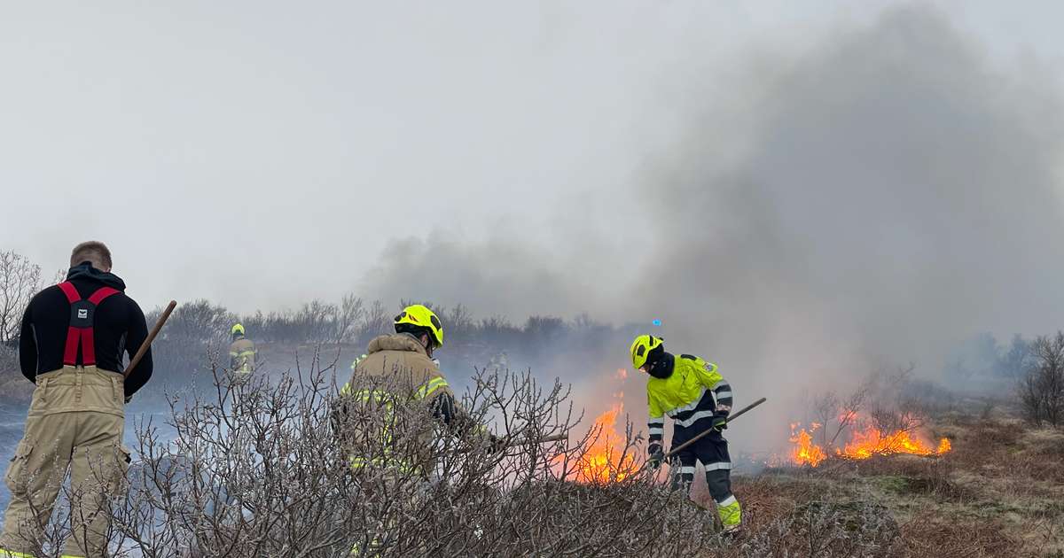 Viðbúin gróðureldum á höfuðborgarsvæðinu