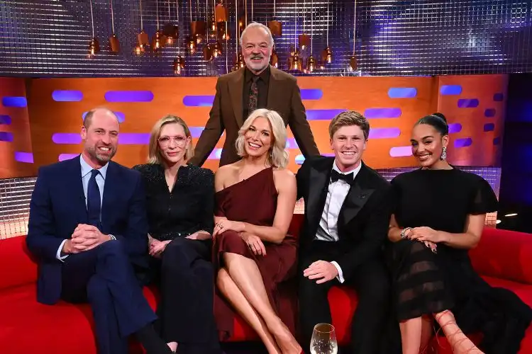 Vilhjálmur prins kemur óvænt fram í The Graham Norton Show