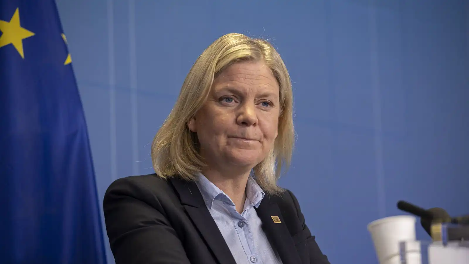 Vinstri blokkin leiðir í útgönguspám - Vísir