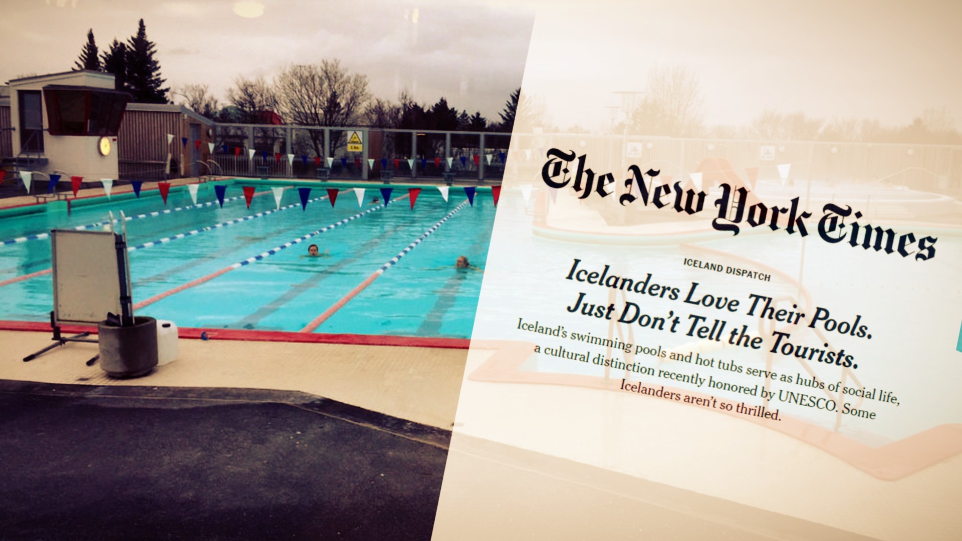 Virtur miðill fjallar um sundlaugamenningu Íslands og greinir frá áhyggjum Íslendinga - „Við viljum halda þessu út af fyrir okkur“ - DV
