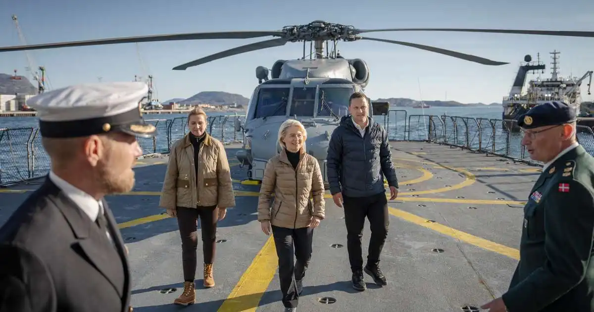 Von der Leyen kynnir aukið samstarf ESB og Grænlands