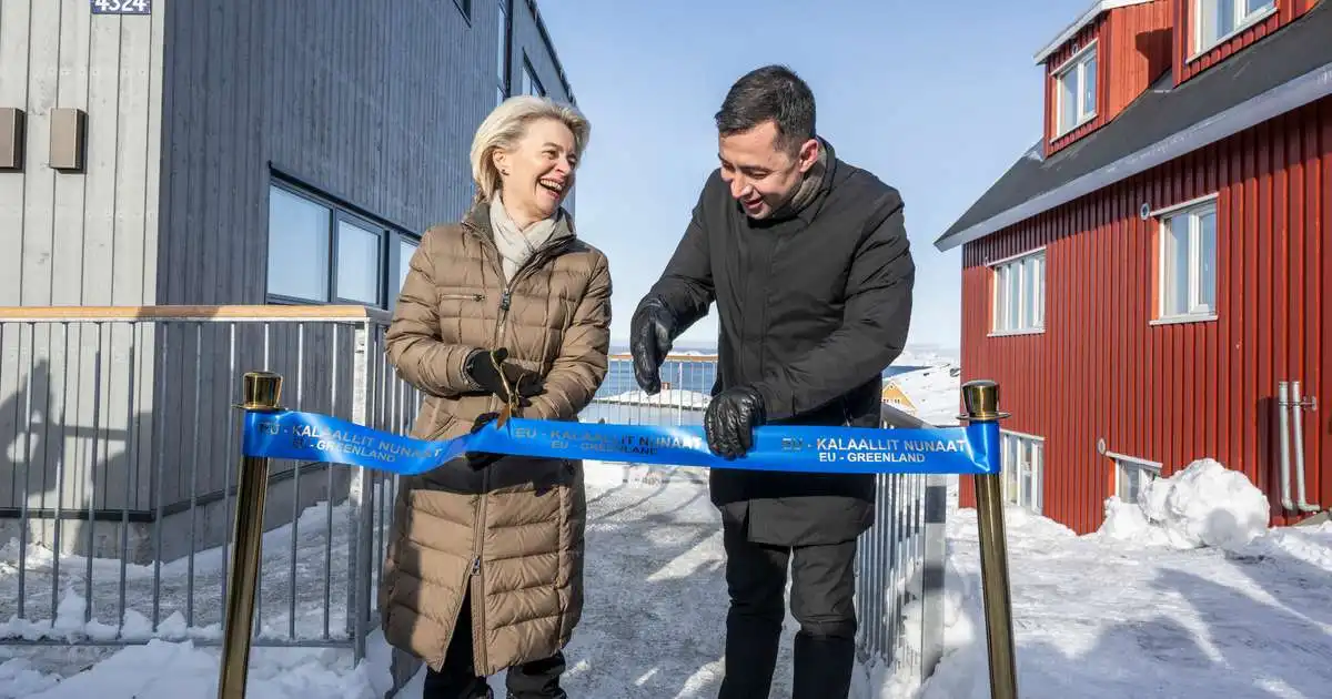 Von der Leyen væntanleg til Grænlands