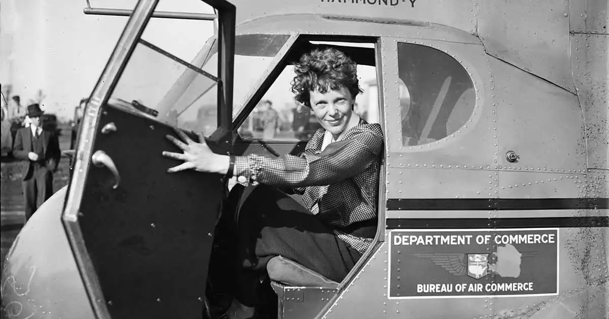 Vonast til að geta leyst ráðgátuna um Ameliu Earhart