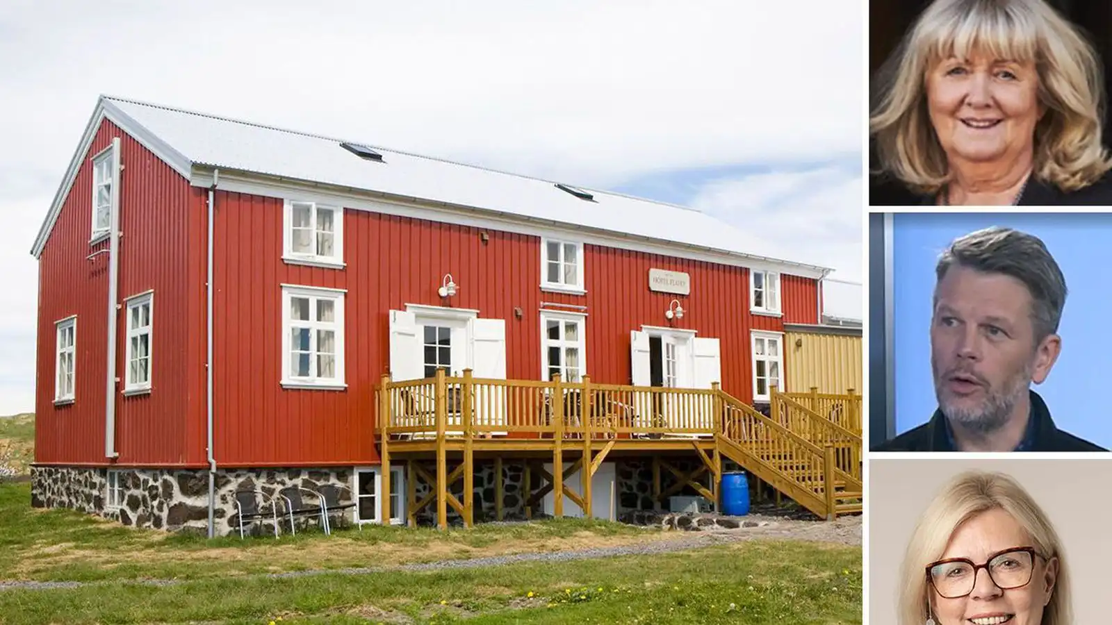 Von­brigði ef ballið er búið á Hótel Flat­ey - Vísir