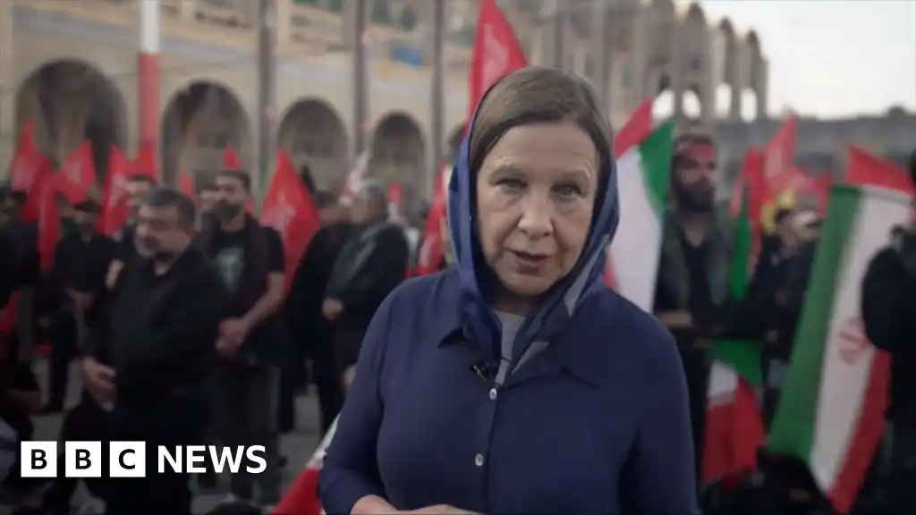 Watch: Emotion and politics merge in Tehran at funeral of former supreme leader