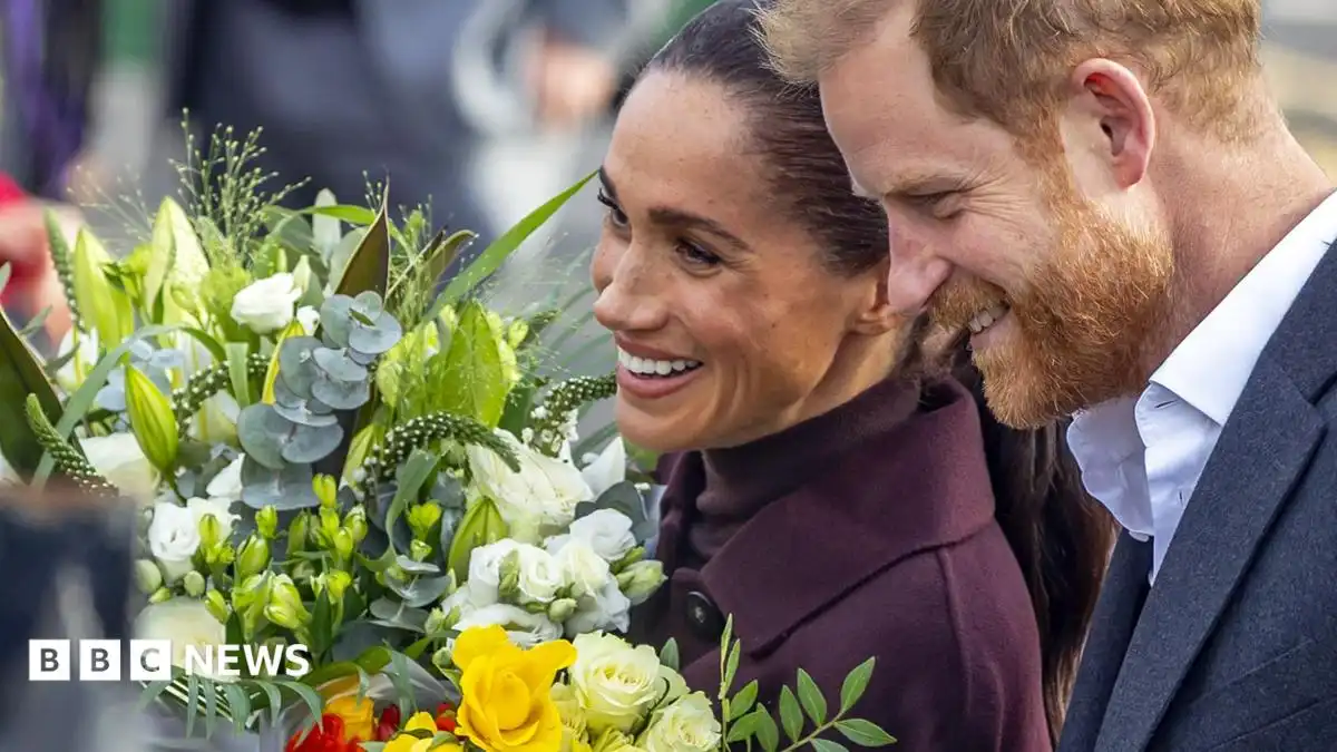 Watch: Harry and Meghan at first joint engagement since UK return