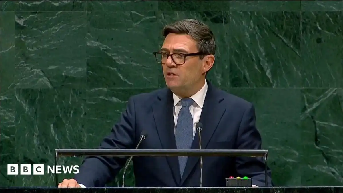Watch: Key moments from UK PM's first UN speech