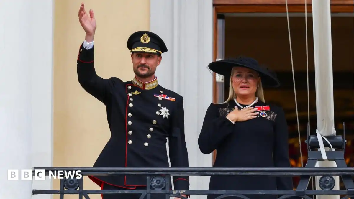 Watch: Norway bids farewell to King Harald
