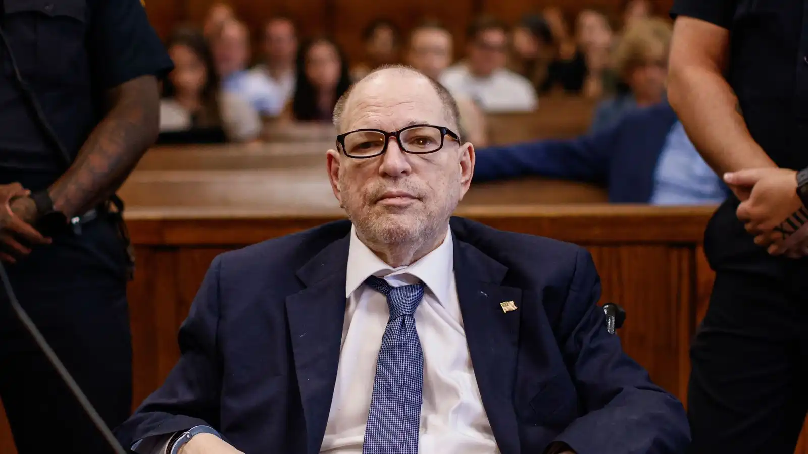 Weinstein á spítala eftir hjarta­bilun - Vísir