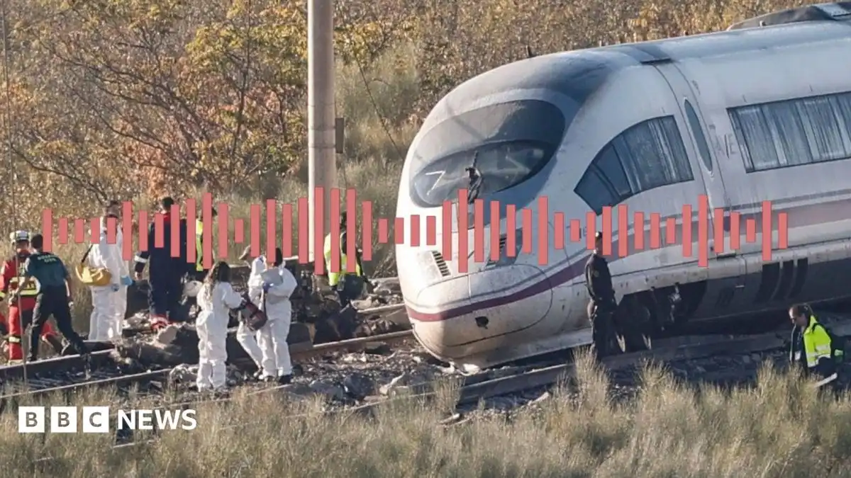 What leaked audio reveals about Spain train crash