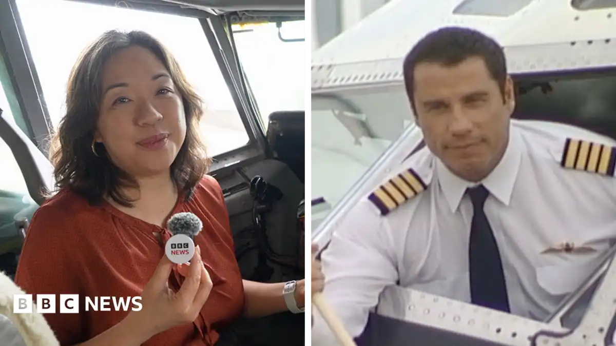 Why is John Travolta's old luxury jet in a small Australian town?