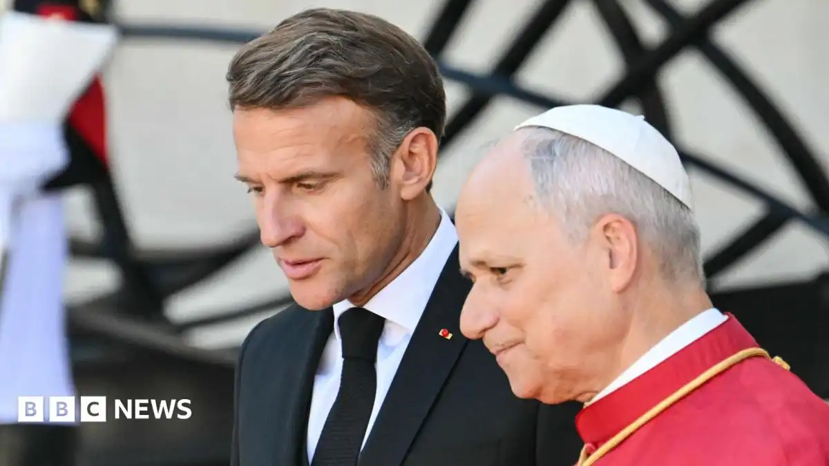 Why is the Pope in France?