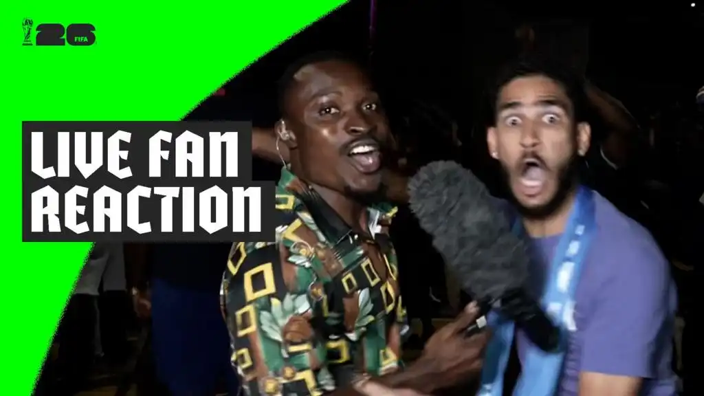 World Cup 2026: Cape Verde fans react to their goal against Uruguay live on BBC News