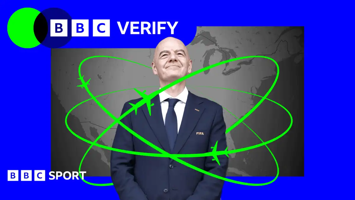 World Cup 2026: How Fifa president Gianni Infantino is jetting around
