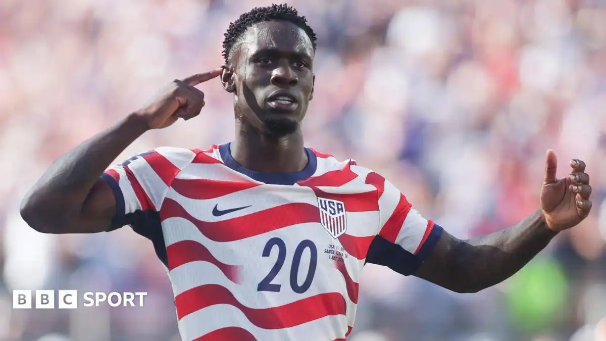 World Cup 2026: US striker Folarin Balogun's one-game red card ban suspended by Fifa