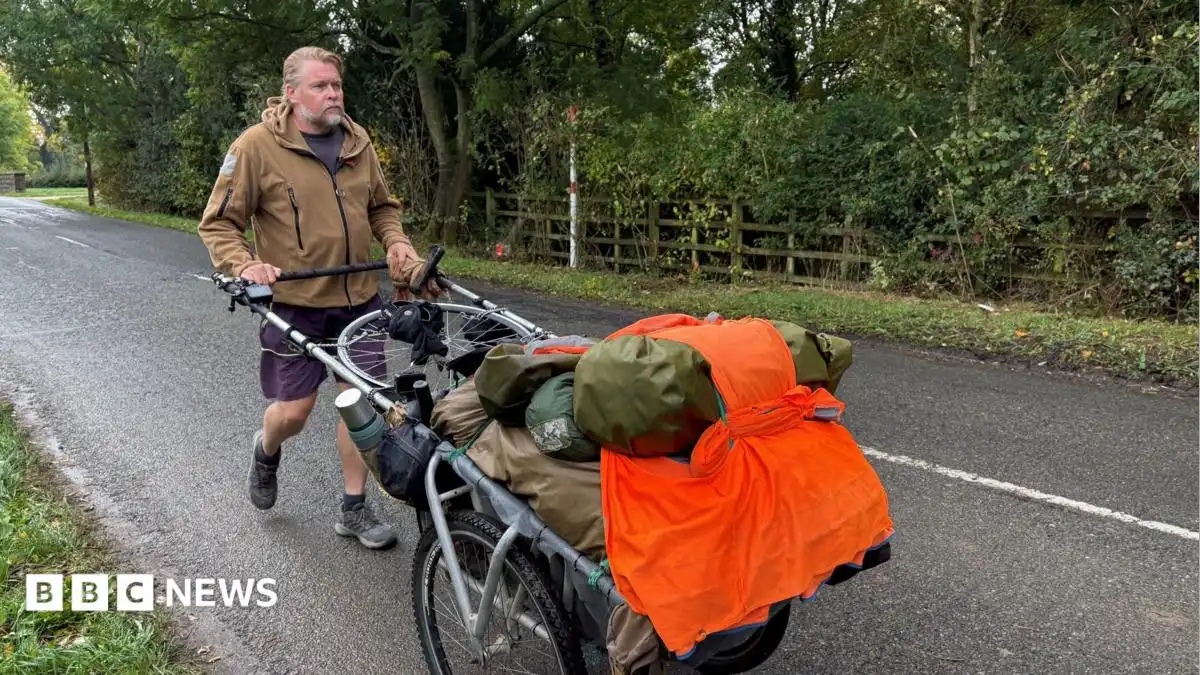 World trekker Karl Bushby's final push home to Hull