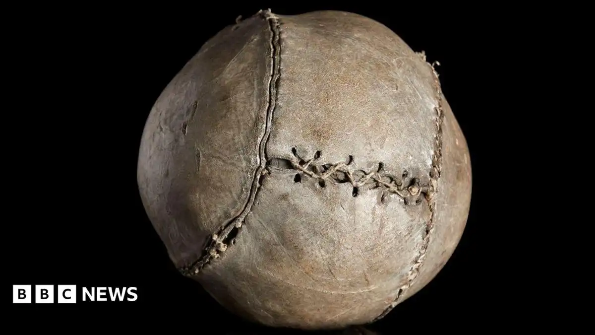 World's oldest football in Miami for Scotland versus Brazil