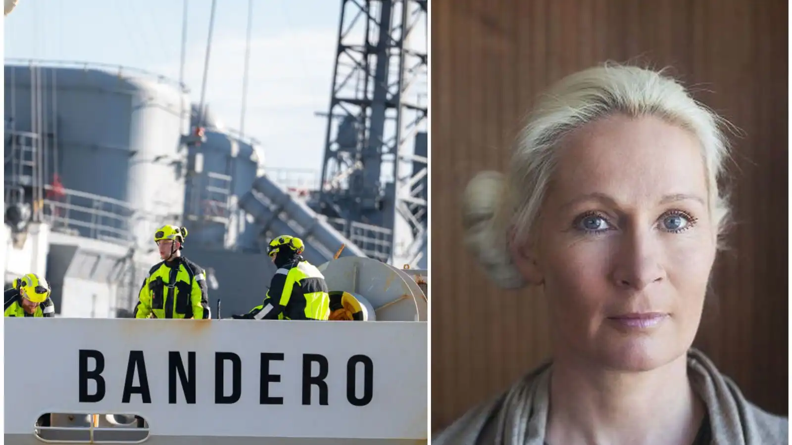 Yfir­gefa landið mögu­lega um borð í Bandero - Vísir