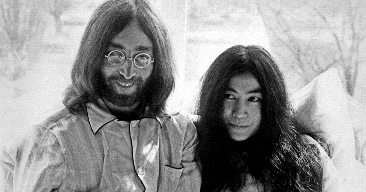 Yoko Ono var súr í bragði yfir bjórnum John Lemon