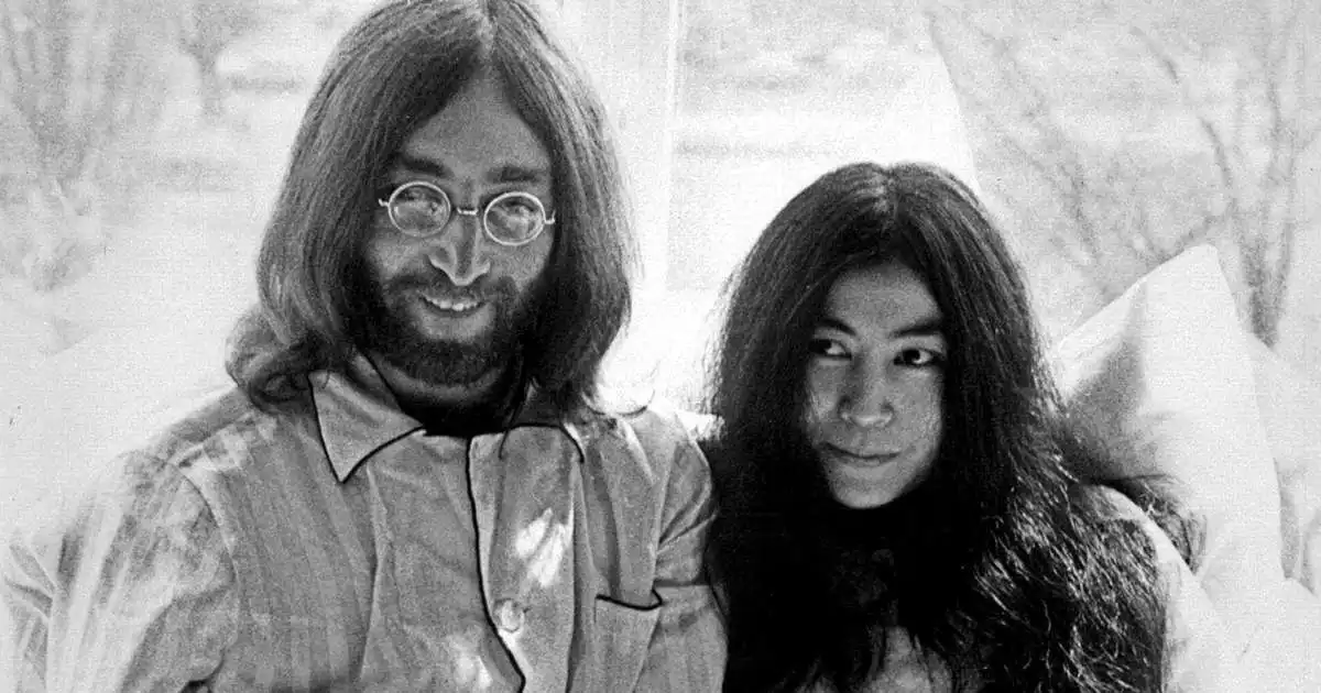 Yoko Ono var súr í bragði yfir bjórnum John Lemon