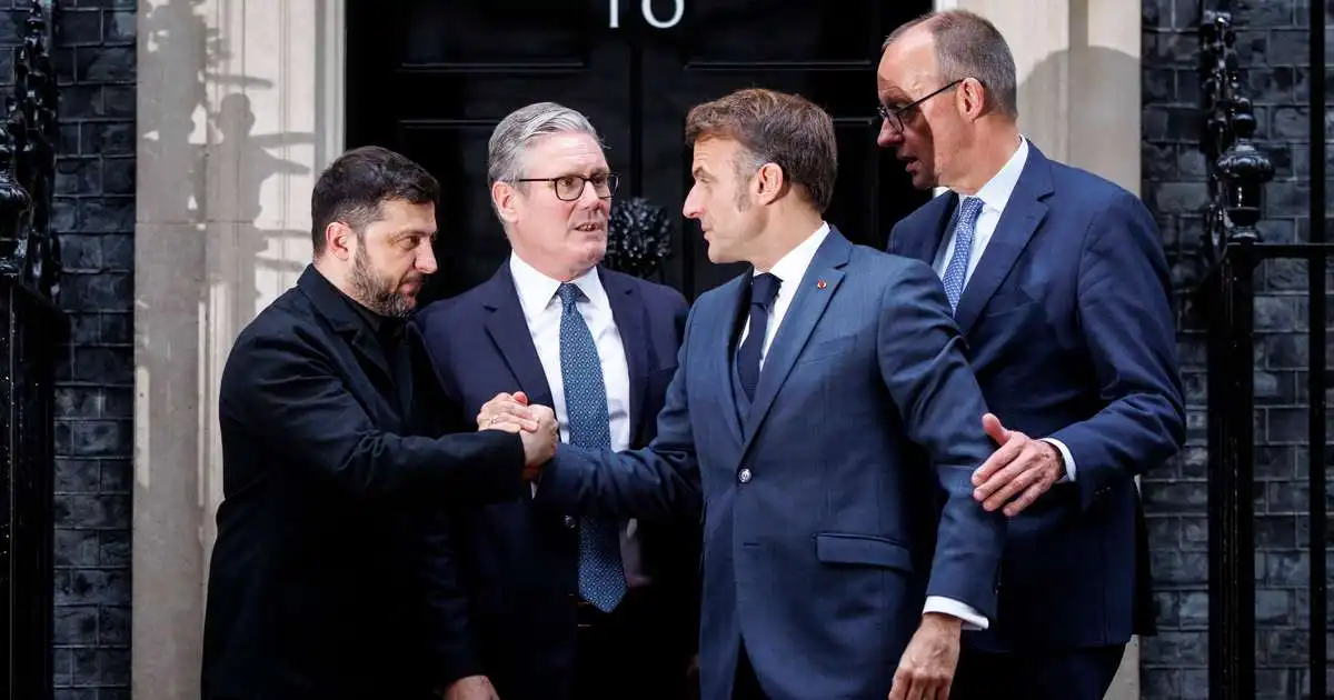 Zelensky á leið til fundar við evrópska þjóðarleiðtoga